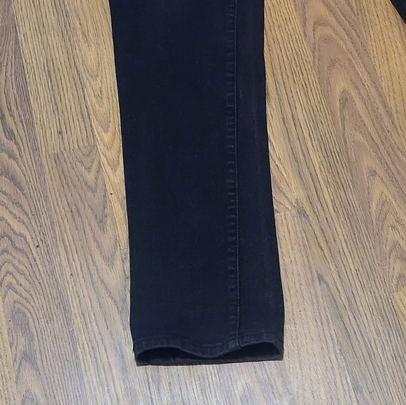 Nickel & Iron Men’s Black Straight Dark Wash Denim Jeans Size 30x30 B79 - Picture 2 of 10